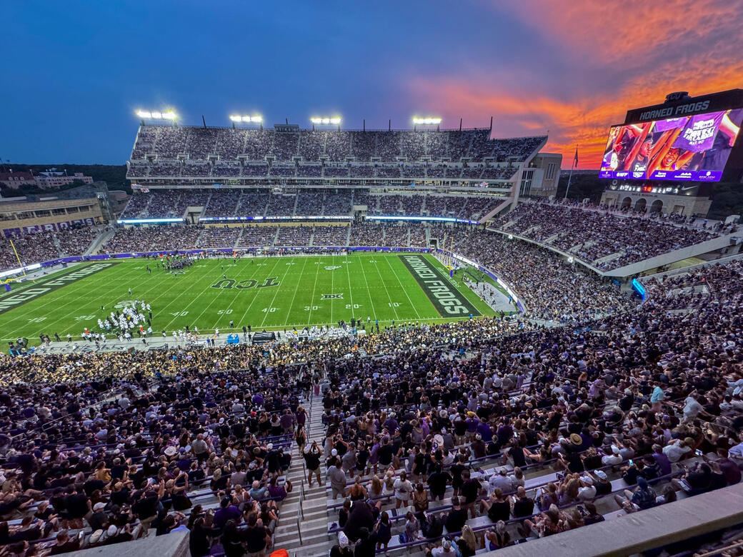 TCU Football Game at Amon G Carter Stadium | 2025 | Fort Worth, TX