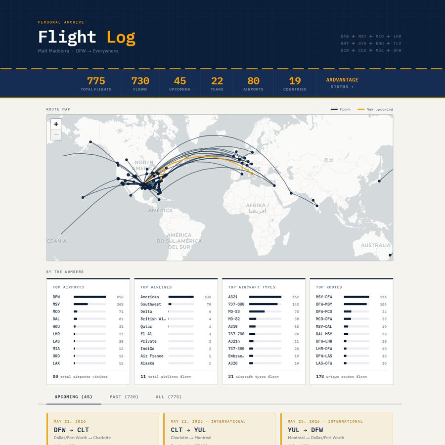 Flight Log